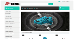 Desktop Screenshot of nikeairmax.us